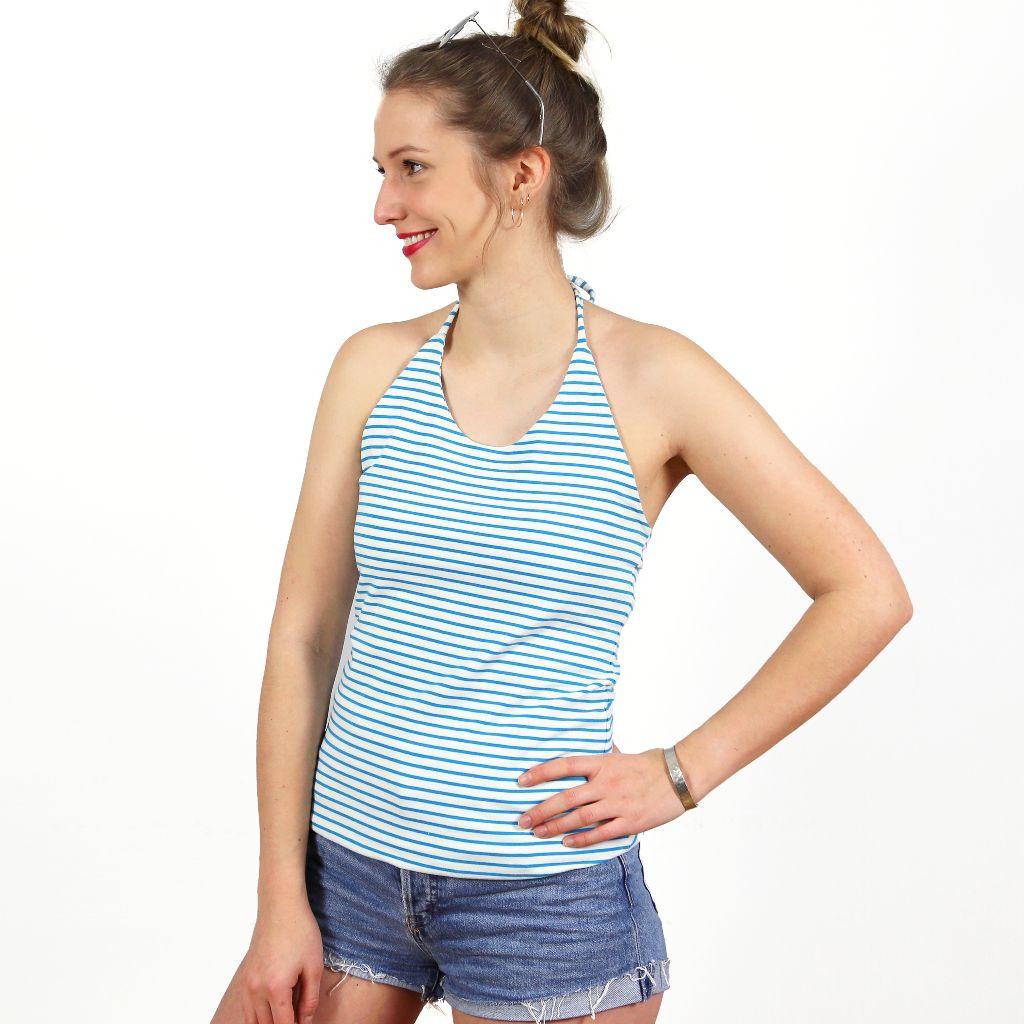 Papierschnittmuster Neckholder Frau Fenna XXS-XL